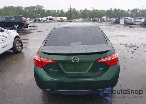 2015 Toyota Corolla Le from USA, damaged, VIN 2T1BURHE4FC442862